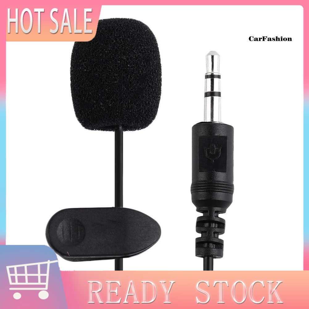 BKP* 3.5mm Wired Lavalier Microphone Speech Teaching Sound Amplifier Mic for Phone PC