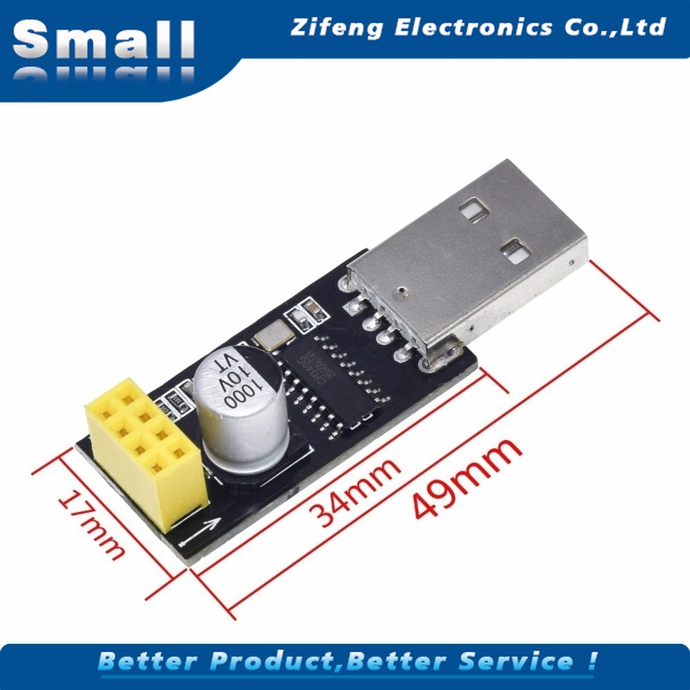 Bảng mô-đun điều hợp lập trình ESP01 UART GPIO0 ESP-01 ESP8266 CH340G USB sang ESP8266 Wi-Fi không có dây nối tiếp