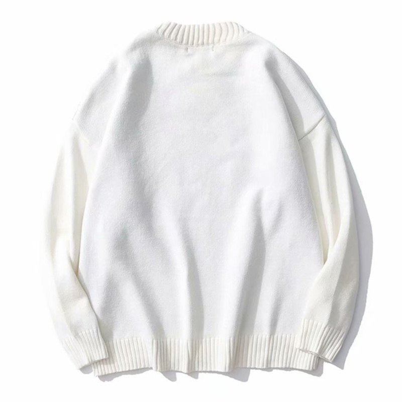 Áo Sweater Tay Dài Dáng Rộng In Họa Tiết Anime Nhật Bản Phong Cách Harajuku Cho Nam Nữ