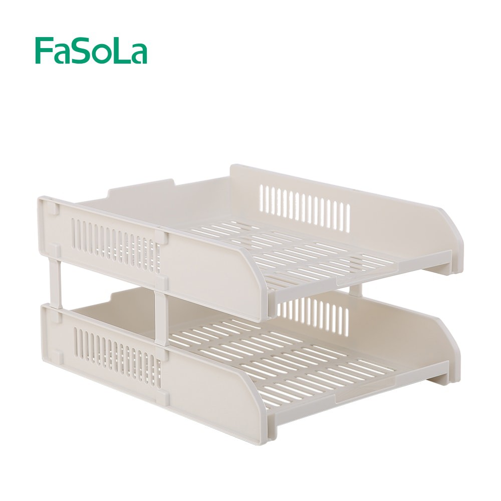 Kệ hồ sơ văn phòng hai tầng FASOLA FSLDZ-034B