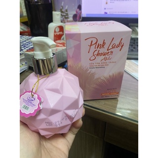 sữa tắm xông trắng pink