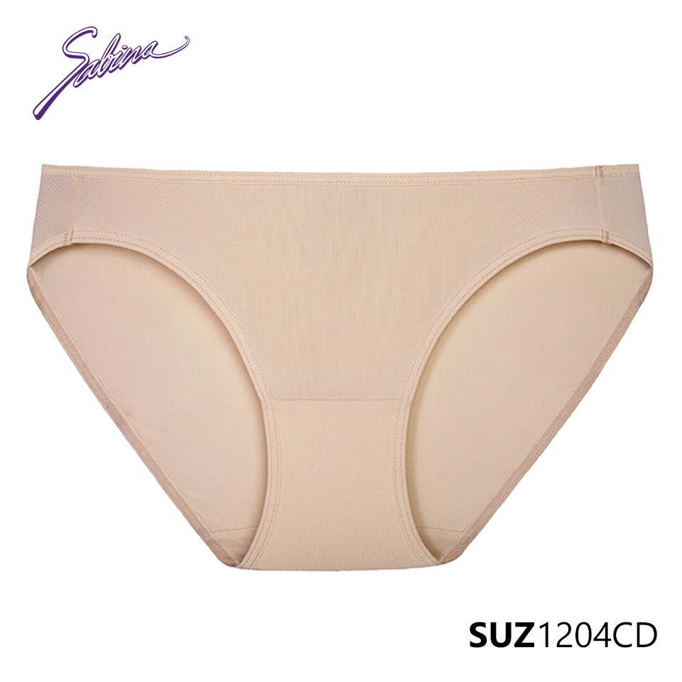 Quần Lót Lưng Cao Vừa Cạp Vừa Màu Trơn Panty Zone By Sabina SUZ1204