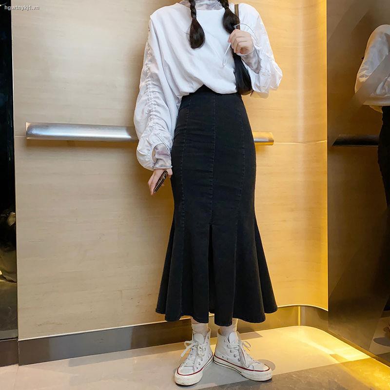 Chân Váy Jean Đuôi Cá Thời Trang Nữ Tính | BigBuy360 - bigbuy360.vn