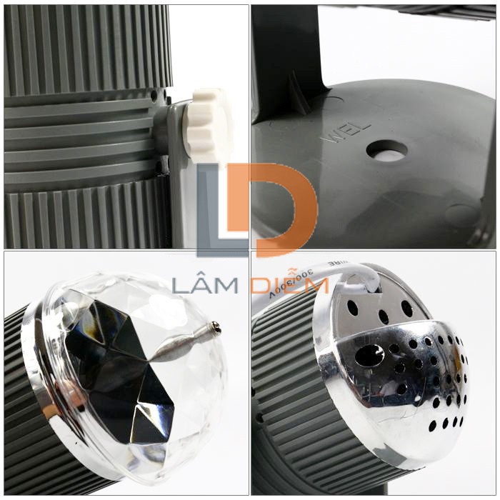 Đèn sân khấu  hình ống Led Mini Stage Light xoay tự động  - SK001 | BigBuy360 - bigbuy360.vn