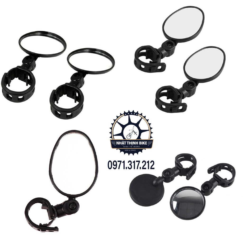 Gương chiếu hậu xe đạp gương xe đạp xe điện xe máy kiểu dáng thời trang