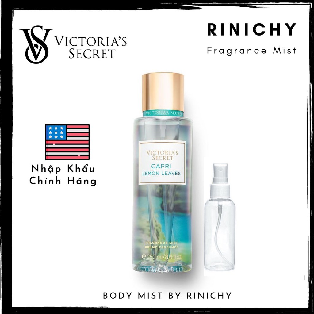 Xịt thơm Victoria's Secret Capri Lemon Leaves