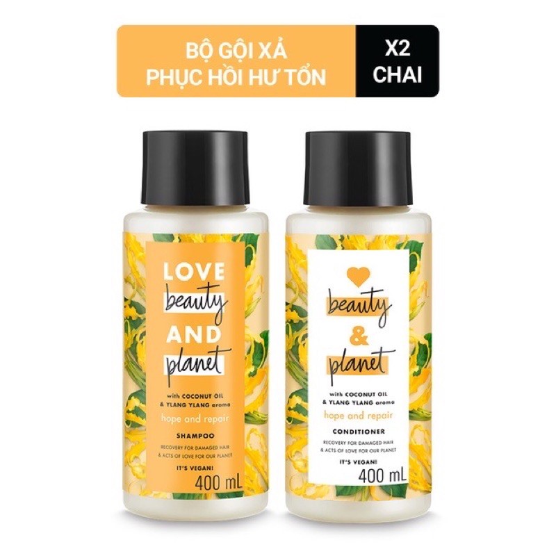 CẶP DẦU GỘI XẢ LOVE BEAUTY AND PLANT 400ml giá shock | BigBuy360 - bigbuy360.vn