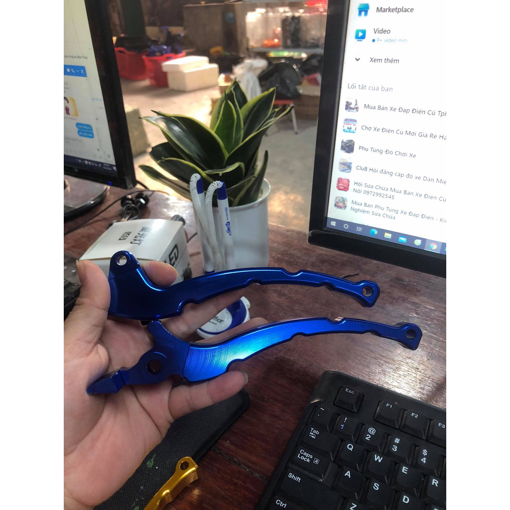 Tay Phanh Xe Điện Xmen Không Số