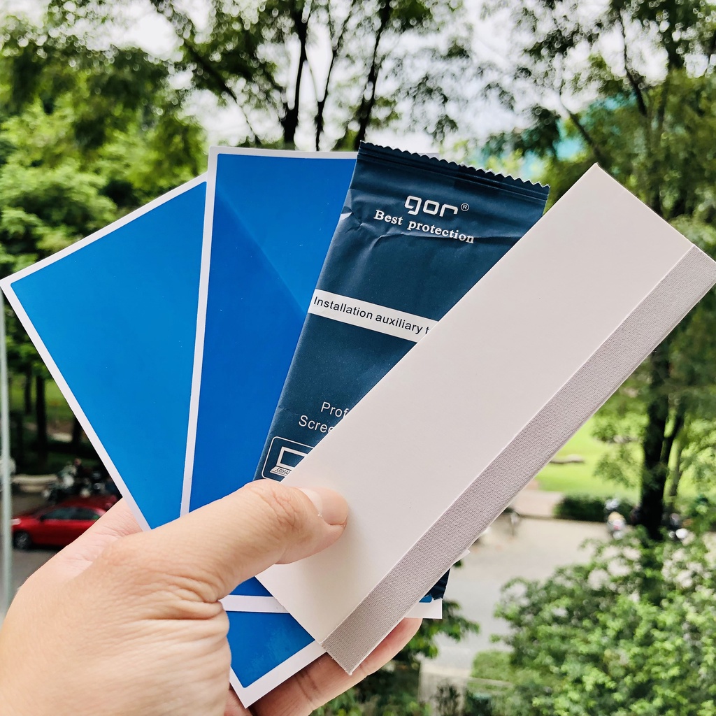 Bộ Dán Dẻo GOR Dành Cho Samsung Galaxy Z Fold 3 5G, Galaxy Z Fold 4 5G 1, Mặt Trong, 1 Mặt Ngoài - Hàng Chính Hãng