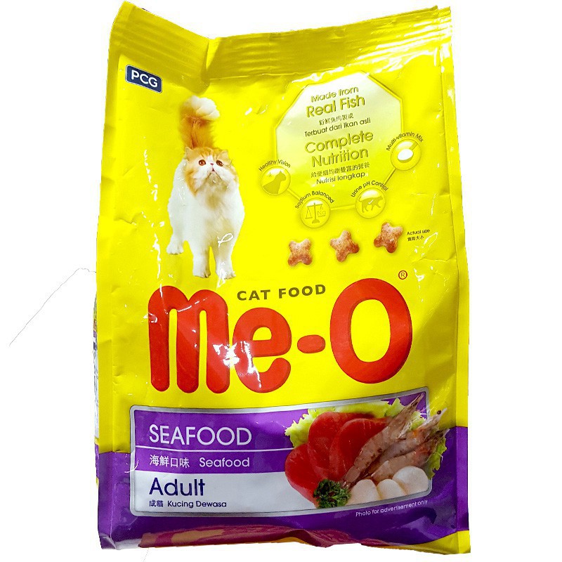 [Mã 159FMCGSALE giảm 8% đơn 500K] Thức ăn cho mèo lớn me-o hải sản 350g - hạt cho mèo