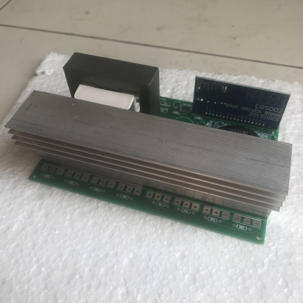 DIY kích điện sóng sin chuẩn dùng biến áp xung EE55A