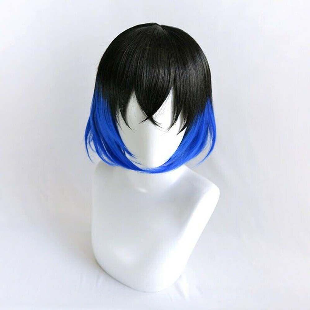 ANEMONE Bộ Tóc Giả Nhuộm Ombre Nhiều Lớp Hóa Trang Nhân Vật Anime Demon Slayer