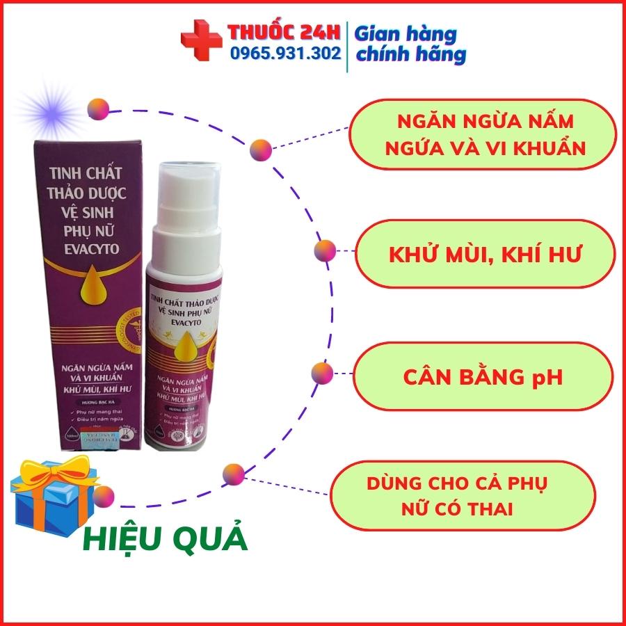 ✅  tình chất thảo dược vệ sinh phụ nữ evacyto