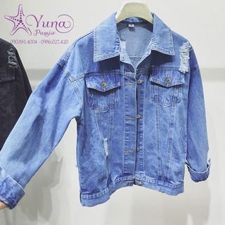 Áo Khoác Jean Nữ Blue