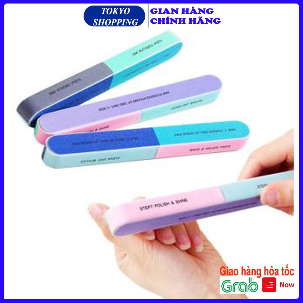 Dũa móng tay, móng chân 7 mặt tiện dụng chất lượng cao