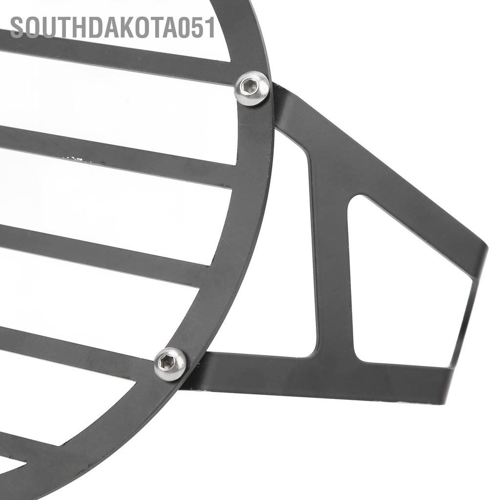 Southdakota051 Đèn pha xe máy màu đen Lưới tản nhiệt đầu đèn bằng sắt Thay thế cho Scrambler 1200XC XE 2019‑2021