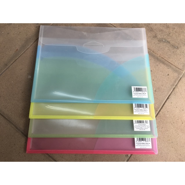 10 túi cài đa năng A4S ngang PLUS