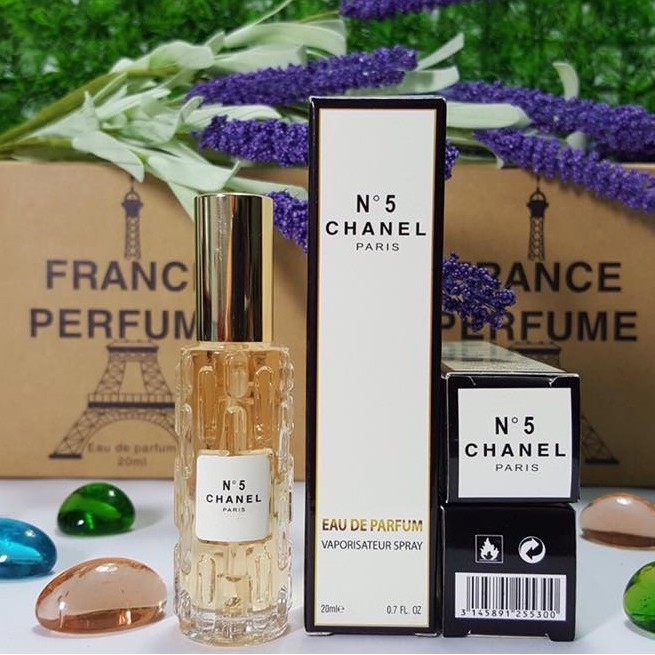 Nước hoa mini no5 nữ 20ml dạng xịt- mẫu 4d - Mùi N5