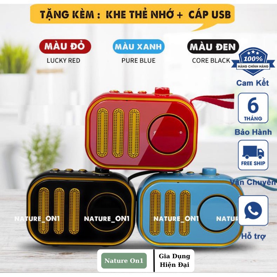 Loa Bluetooth Chất Lượng Âm Thanh Tuyệt Hảo - Nhỏ Gọn Dễ Mang Theo - Kiểu Dáng Hiện Đại Trẻ Trung