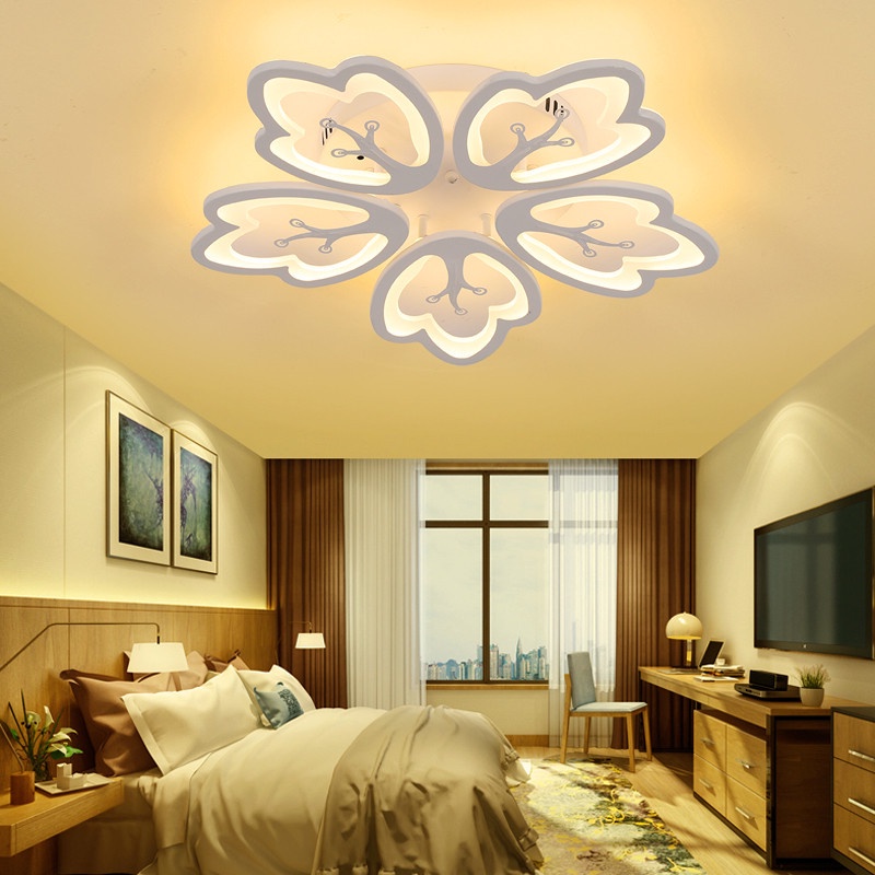 Đèn Ốp Trần Trang Trí Phòng Khách MK1005, Đèn Trang Trí Hiện Đại,Tinh Tế Với 3 Chế Độ Ánh Sáng