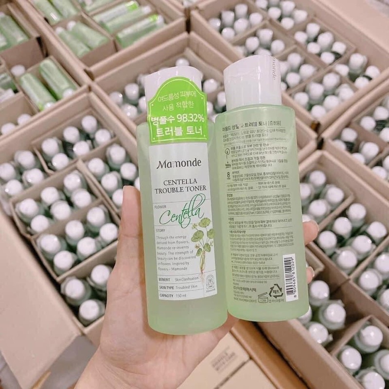 Nước hoa hồng rau má Mamonde