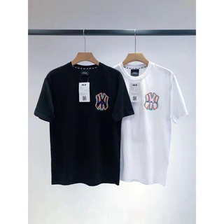 Áo thun cotton in mlb thời trang unisex