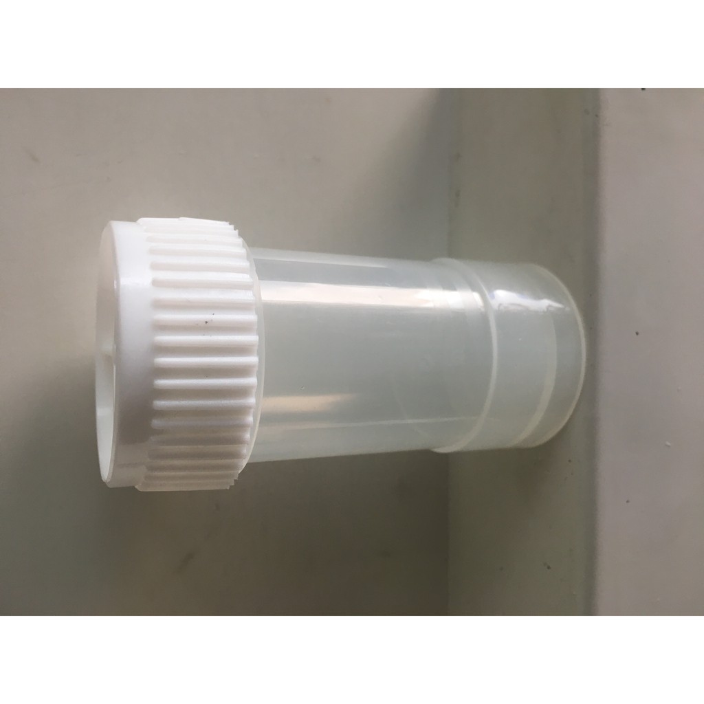 Lọ nhựa 40ml nắp trắng dùng cho PAP và Histo