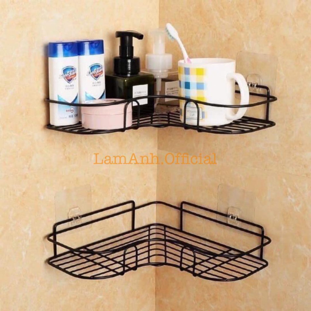 Kệ sắt đa năng cho phòng tắm, nhà bếp chắc chắn, không bong
