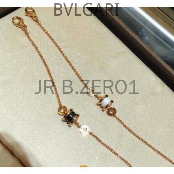 Vòng Tay Mềm Đính Hạt Gốm Sứ Đen 18Kt Thời Trang 2022