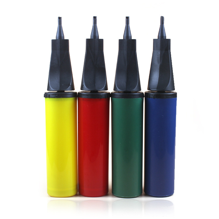 1pc Plastic Balloon Air Pump Hand Push Style