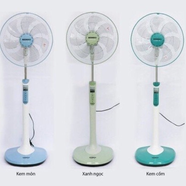 Combo 2 bộ quạt senko remote DR1608