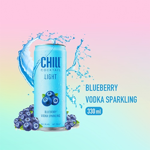 Nước trái cây lên men Chill Cocktail 3% 330ml