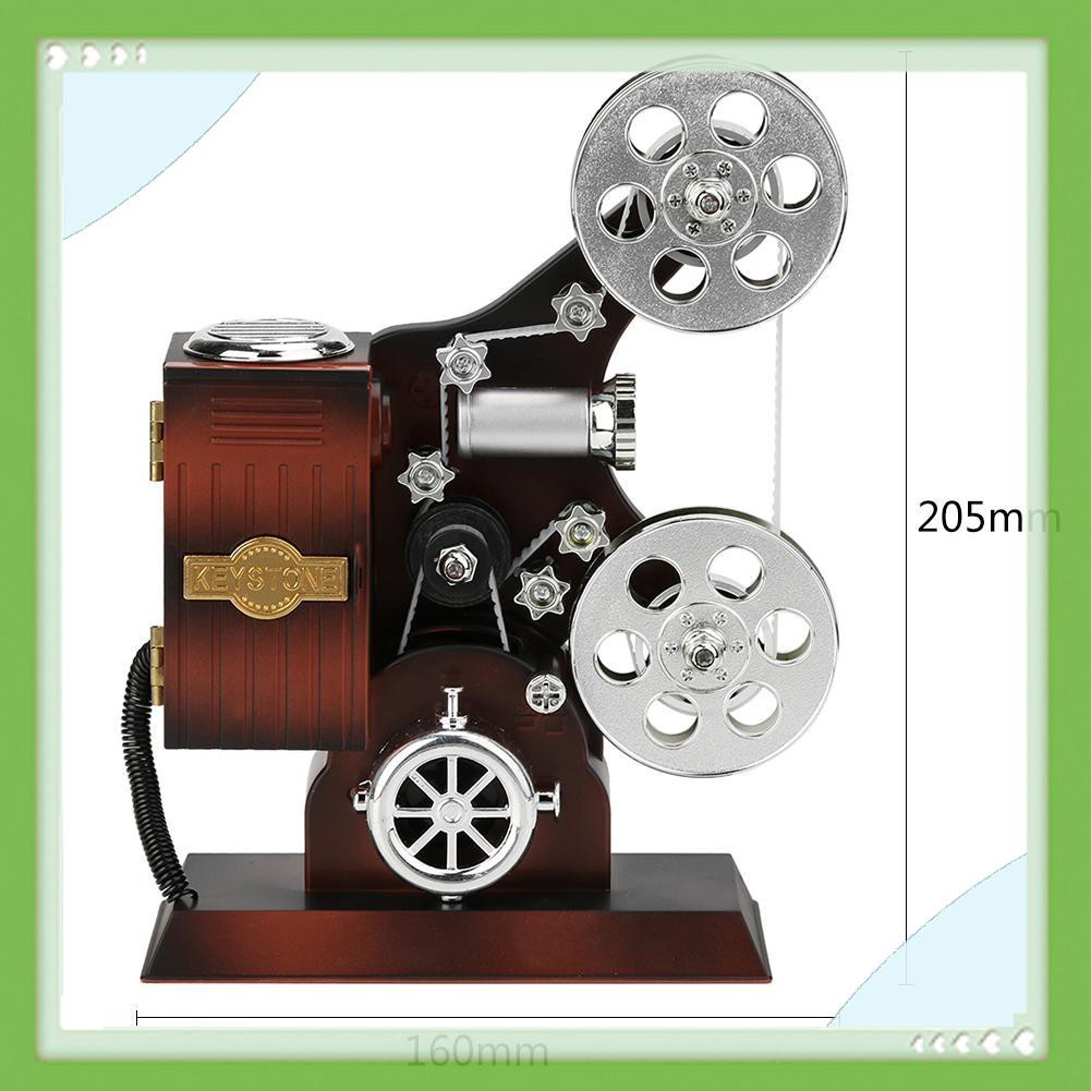 Đồ chơi hộp nhạc gỗ phong cách vintage độc đáo