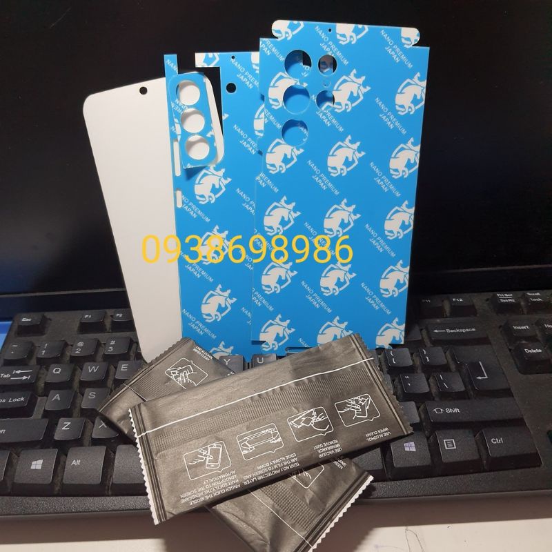 Dán PPF trước sau Samsung S22 , S22 plus , S22 Ultra 4 lớp trong cao cấp NANO Premium JAPAN