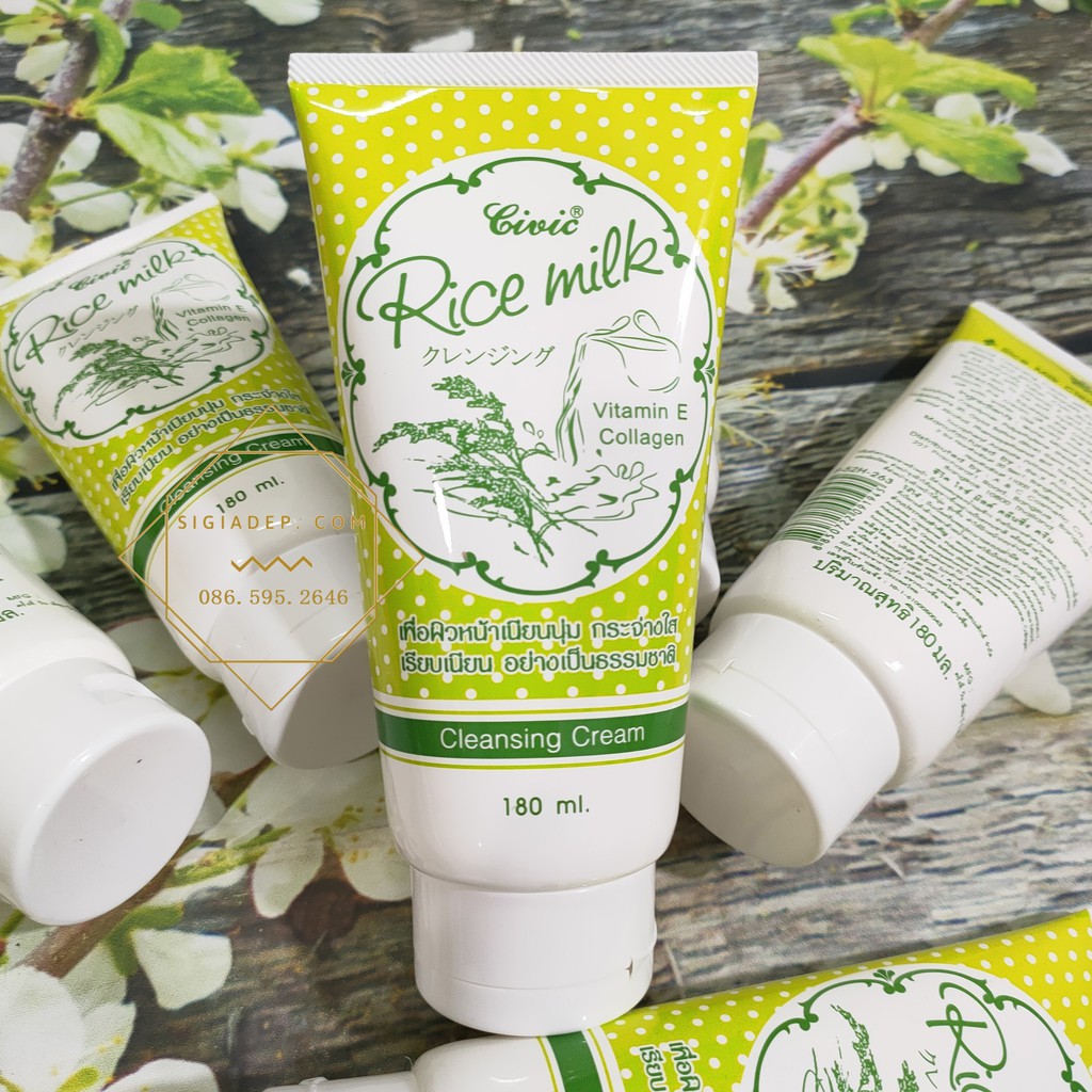 SỮA RỬA MẶT GẠO THÁI LAN 180ML