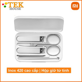 Bộ bấm móng tay Xiaomi Mijia 2020 MJZJD002QW - 5 Món - Kìm bấm móng Xiaomi Mijia MJZJD001QW Inox siêu sắc siêu bền