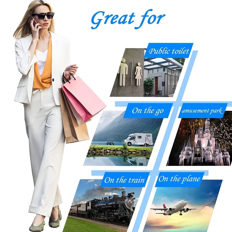 Vỏ Bọc Bồn Cầu An Toàn Bằng PE Chống Nước Dùng Một Lần An Toàn