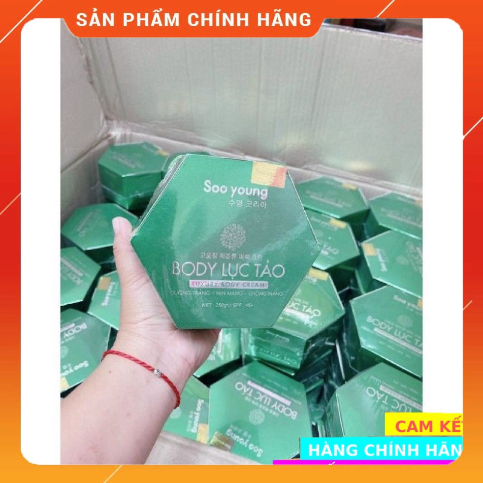 Kem Body Lục Tảo Soo Young Chính Hãng 250GR