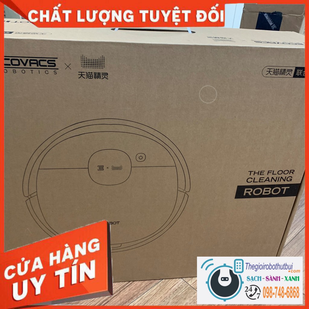 Robot hút bụi lau nhà Ecovacs Deebot OZMO T5 Max DX65 Chính Hãng - mới 100% Nguyên Seal- Sỉ lẻ Giá Tốt nhất