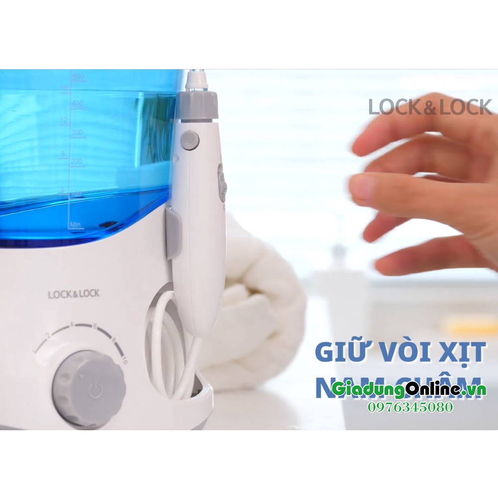 [Chính hãng] Máy Tăm Nước Lock&amp;Lock Oral Irrigator ENR111BLU