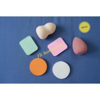 Bộ 6 Mút Trang Điểm Sponge Make up HSD12