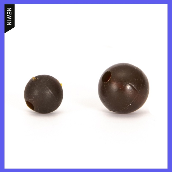 Bộ 50 Hạt Silicone Tròn 6mm/8mm Phụ Kiện Câu Cá