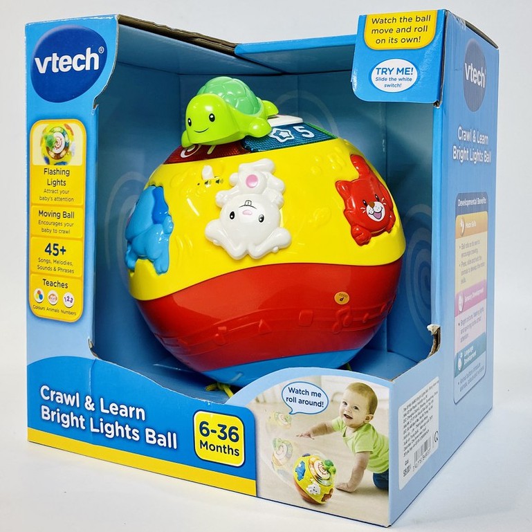 Đồ Chơi Trẻ Em Vtech - 80-184903 Bright Lights Ball - Bóng Nhựa Xoay