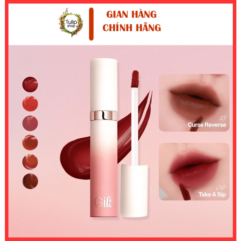 Son kem lì Gilaa long wear lip cream (5g) Rich Rosie Collection