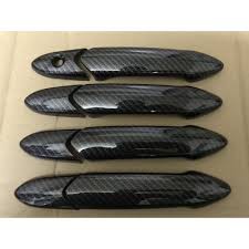 Ốp Tay + Hõm Vinfast Fadil 2018 2019 2020 2021 Mẫu Vân Carbon thể thao chuẩn form xe lắp đặt dễ dàng