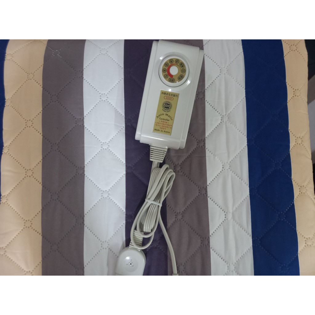 GIÁ SỐC: CHĂN ĐIỆN HÀN QUỐC CHẤT LIỆU VẢI COTTON HOA CAO CẤP 1m8 x 1m35