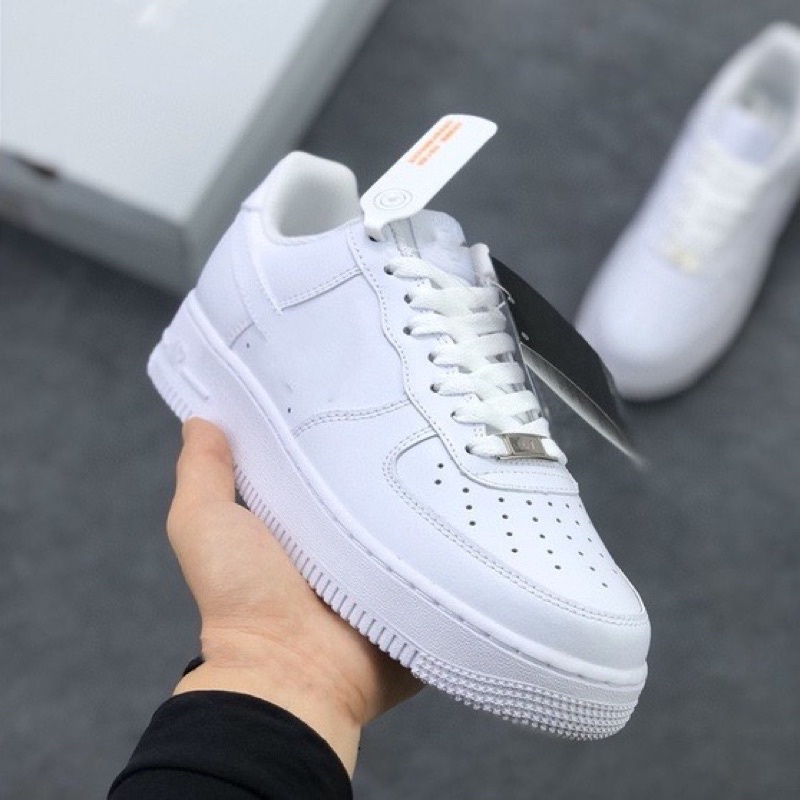 Giày Ni_ke Air Force 1 Trắng, Giày Thể Thao Sneaker Nam Nữ Bản Trắng Full Hàng Trung Bản Đẹp Hot 2022 Ful Phụ Kiện