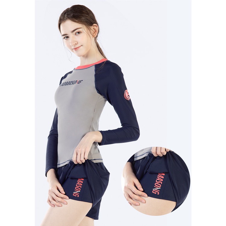 Đồ bơi nữ cao cấp Bộ Đồ Bơi Tay Dài Chống Nắng Nhanh Khô Thời Trang Mùa Hè Cho Nữ UPF50+ Đồ bơi