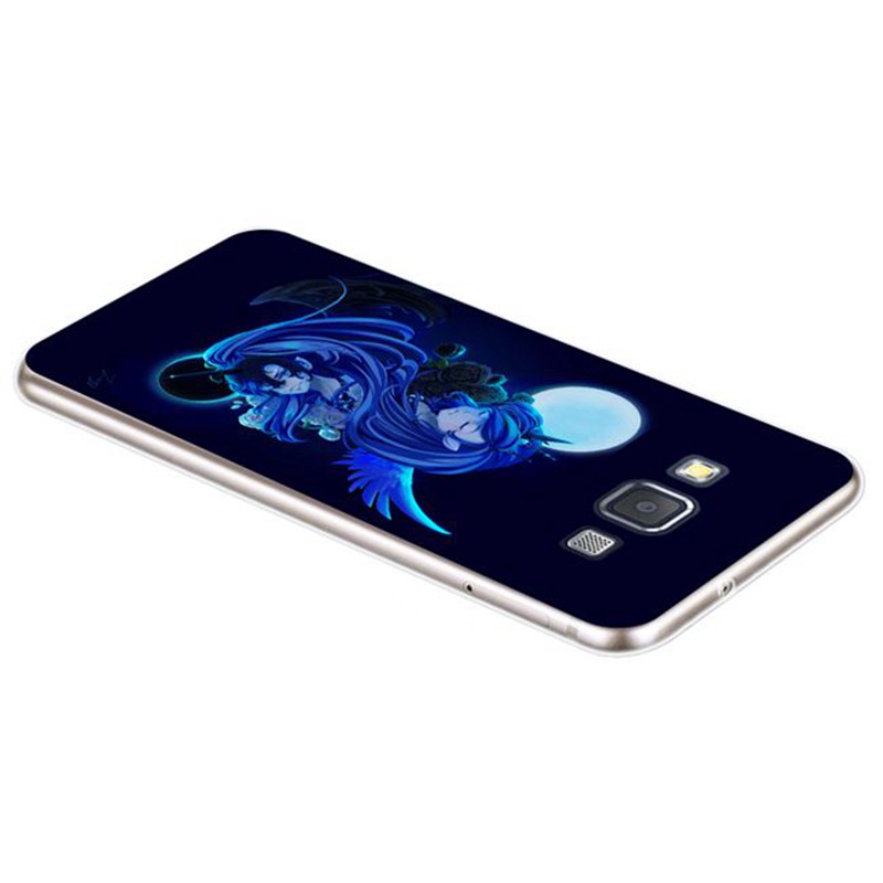 Ốp điện thoại TPU silicon mềm họa tiết cung song tử cho Samsung A3 A5 A6 A7 A8 A9 Star Pro Plus E5 E7 2016 2017 2018