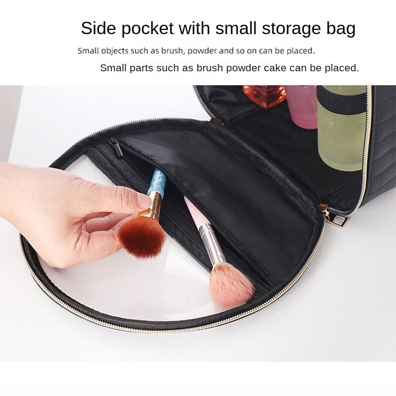 Túi đựng mỹ phẩm du lịch trong suốt sức chứa lớn | BigBuy360 - bigbuy360.vn